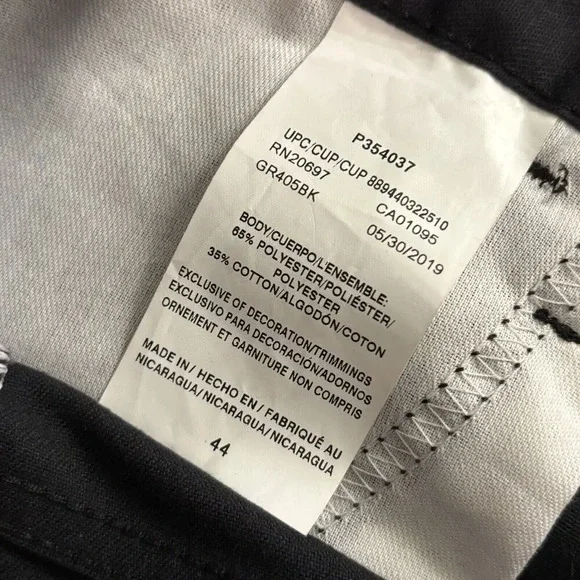 Genuine Dickies Men's Utility Shorts Size 44 Regular Fit 4-Pocket Chino Black. - Picture 5 of 5